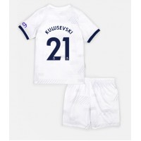 Tottenham Hotspur Dejan Kulusevski #21 Replika babykläder Hemmaställ Barn 2023-24 Kortärmad (+ korta byxor)